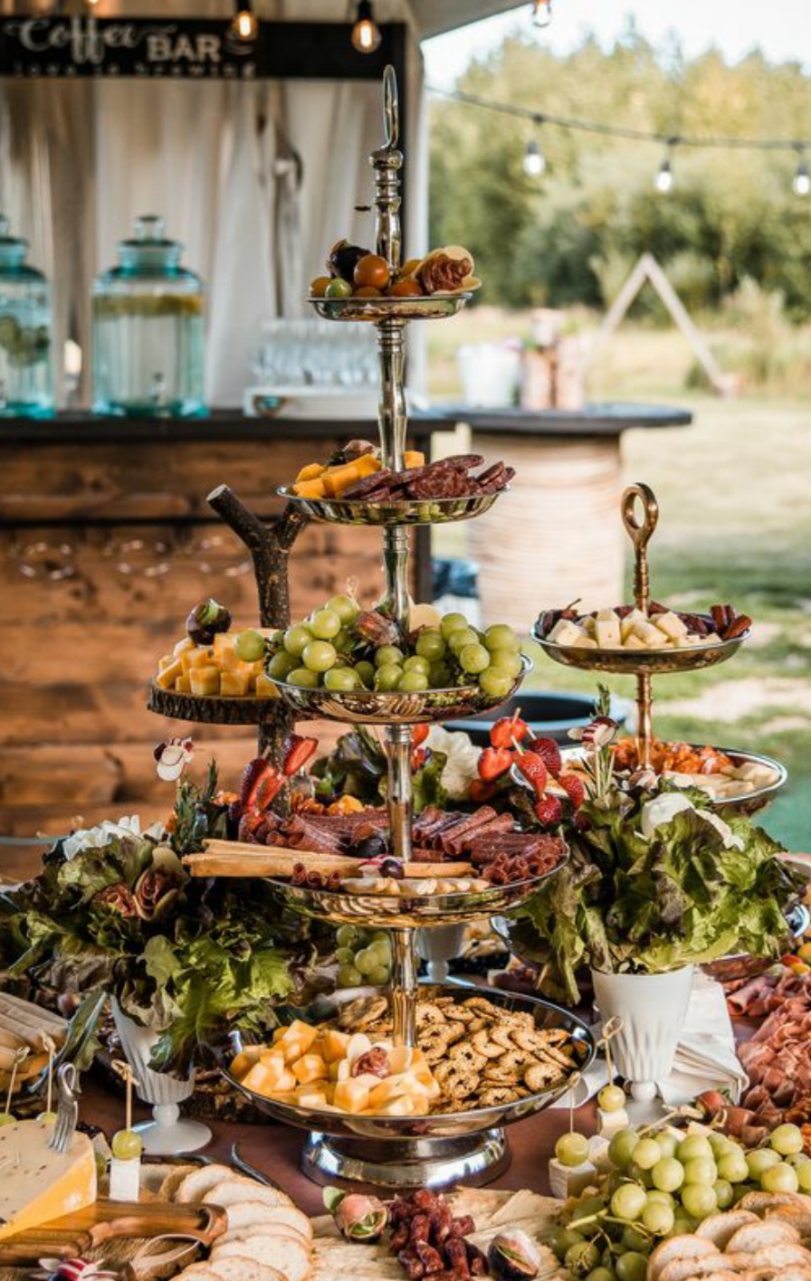 Back Forty Barbeque charcuterie grazing table