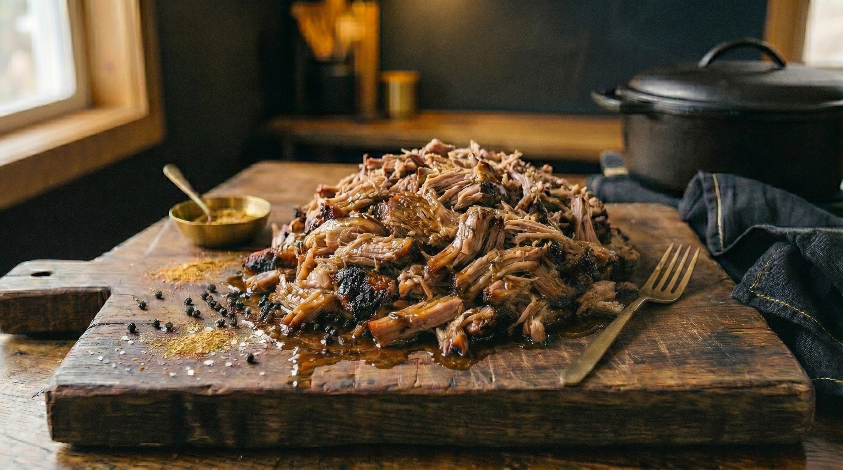 Cooked Pulled Pork (5-6 lb) alternate view